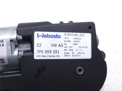 12 13 14 15 16 17 Audi A7 Sunroof Sun Roof Motor OEM