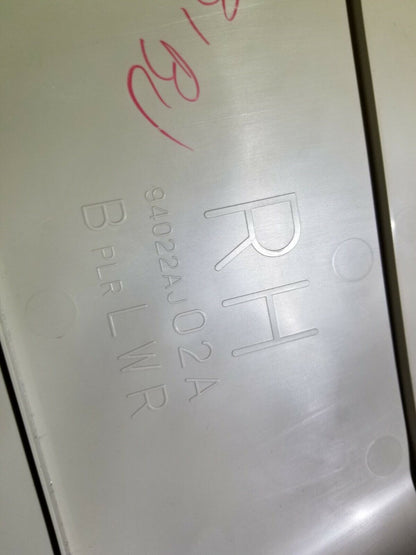 10 11 12 13 14 Subaru Legacy Right Passenger Side Lower B Pillar Trim OEM