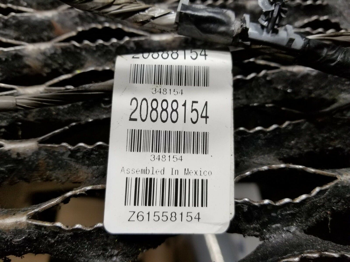 08 09 10 11 12 Chevy Malibu Rear Right Door Wire Wiring Harness Pass Side OEM