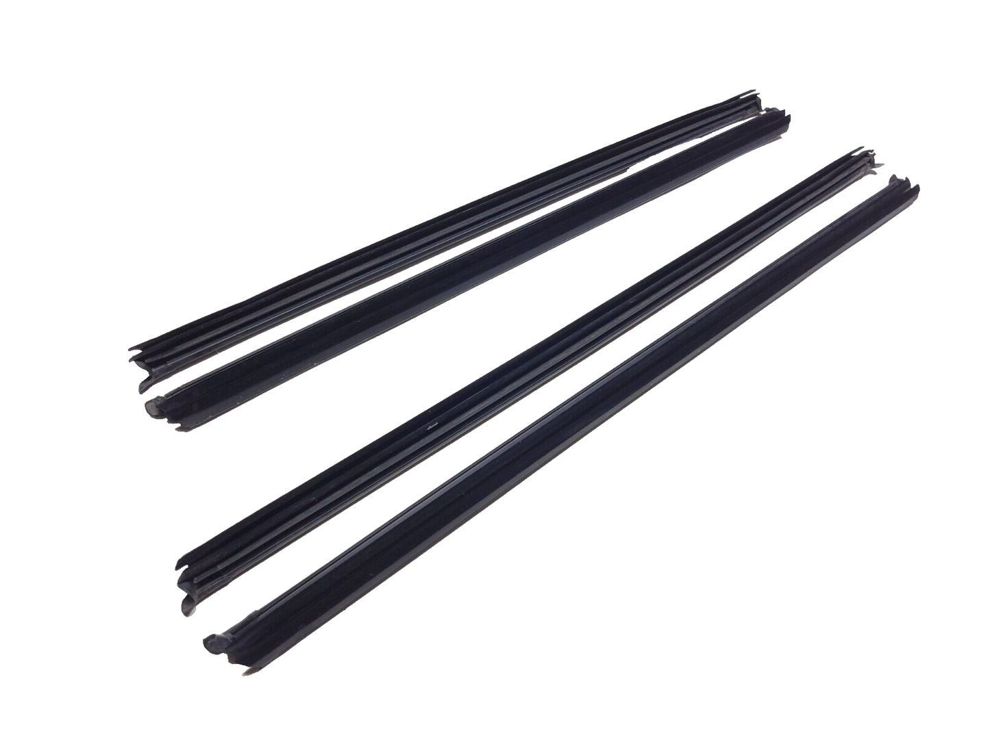12-19 Volkswagen Passat B7 Door Window Inner Weatherstrip Seal 4pcs OEM