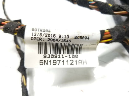 09 11 12 13 14 15 16 17 VW Tiguan Front Right Pass Door Wire Harness OEM 43k