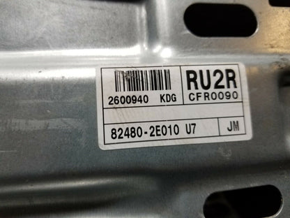 07 08 09 Hyundai Tucson Front Right Passenger Door Window Regulator OEM 89k