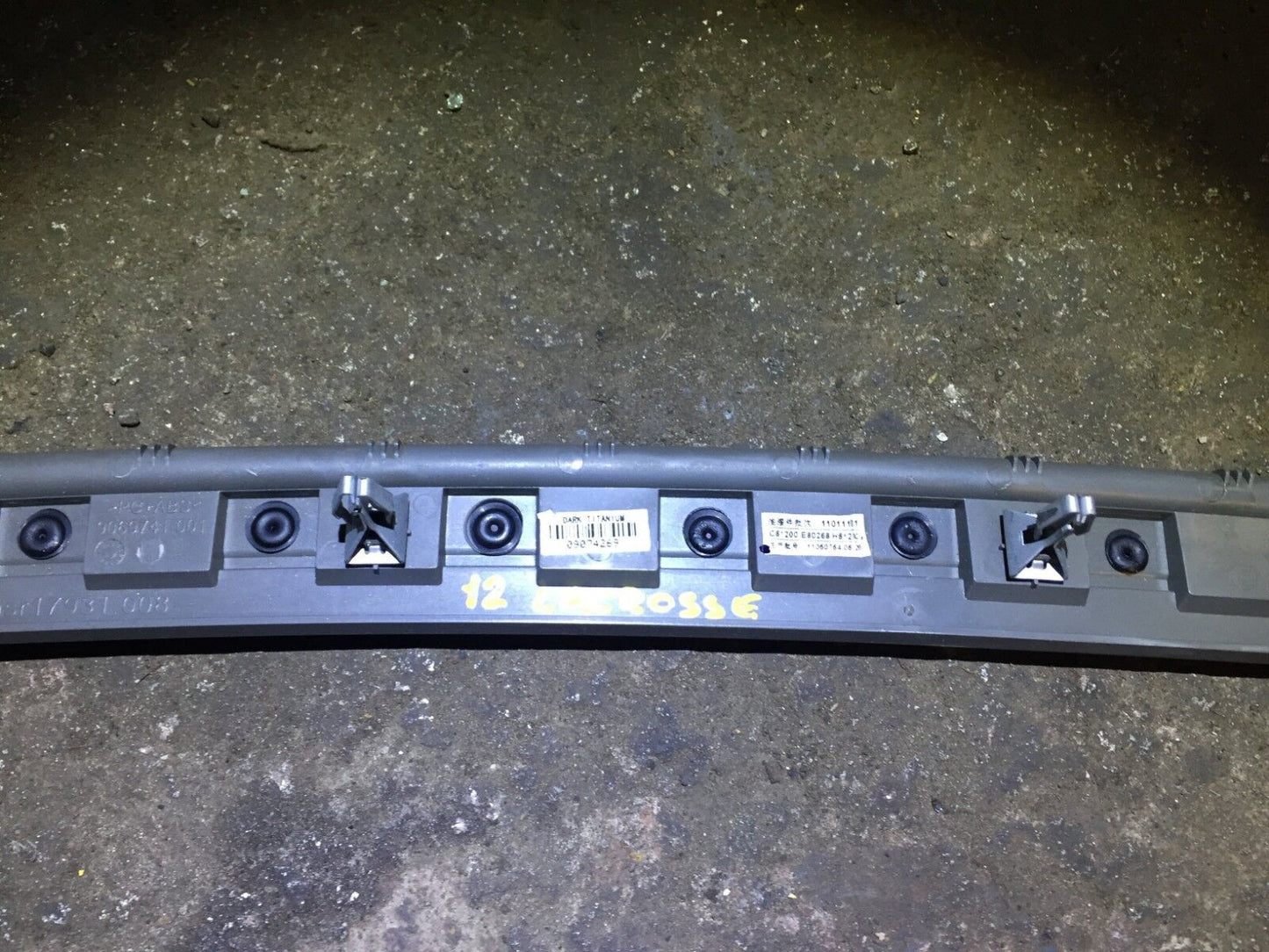 11 12 13 Buick Lacrosse Right Pass Dash Board Trim Wood Grain Panel OEM D29