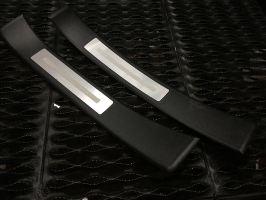 05 06 07 08 Audi A4 Rear Door Sill Trim Left & Right Pair OEM