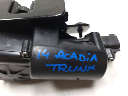 13 14 15 GMC Acadia Trunk Lock Latch Actuator 13581405 OEM