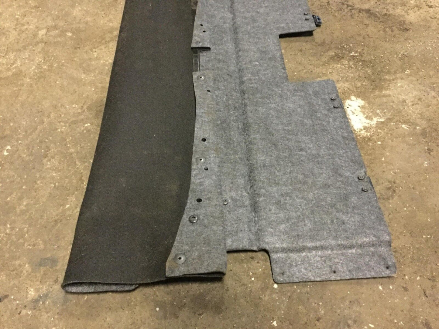 04 05 06 07 Saab 9-3 Convertible Rear Trunk Luggage Cover Panel Garnish OEM