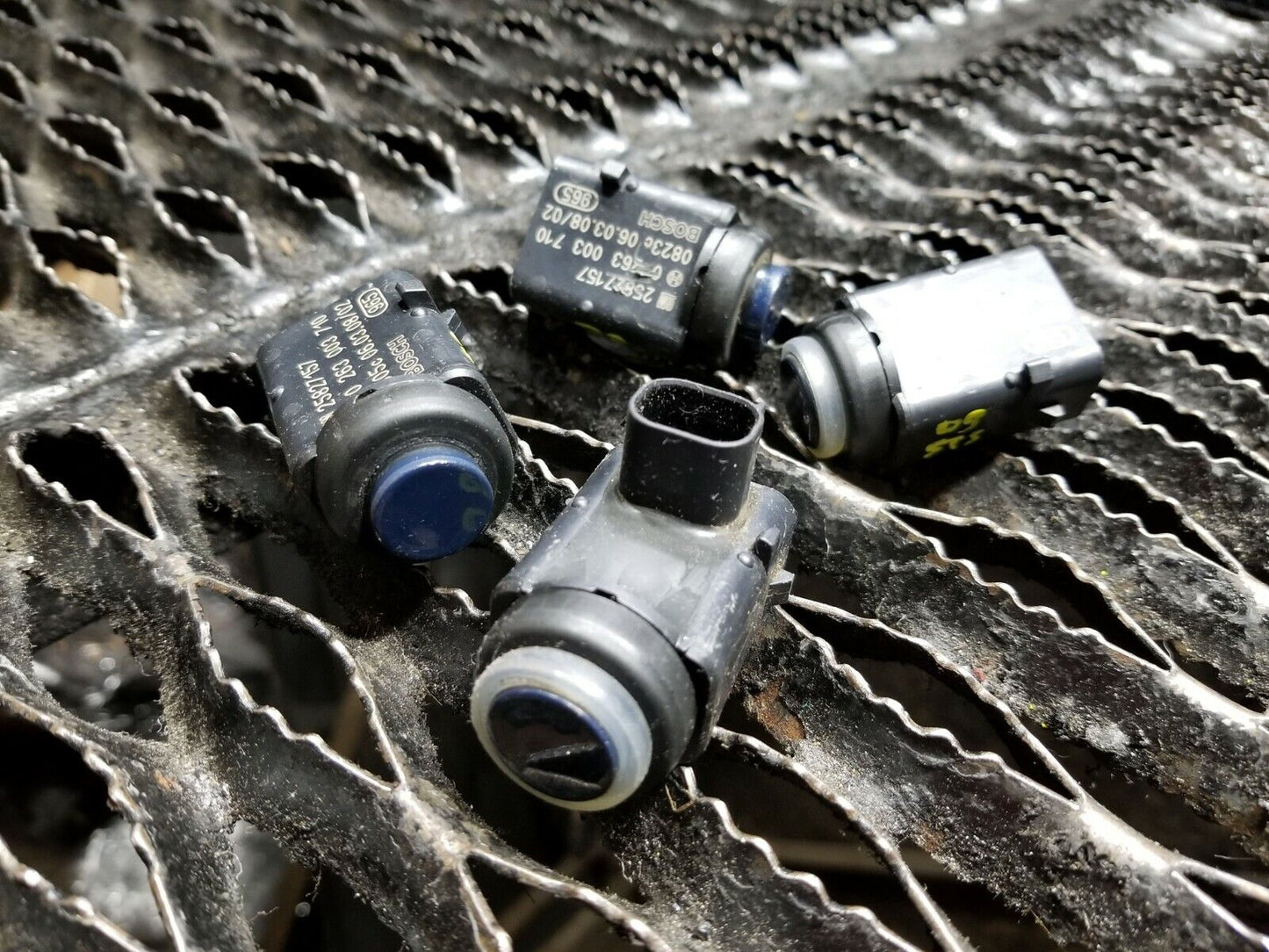 2008 2009 Cadillac STS Pdc Parking Assist Sensor 25827157 4pcs OEM