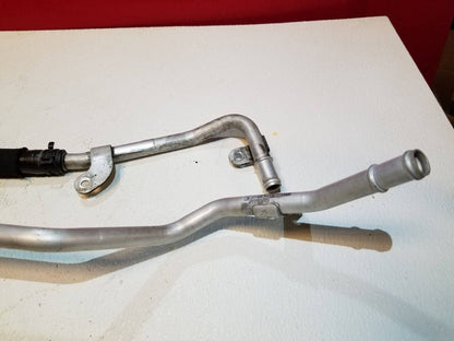 12 13 14 15 Audi A6 3.0t Engine Coolant Water Hose Tube Pipe 2pcs OEM