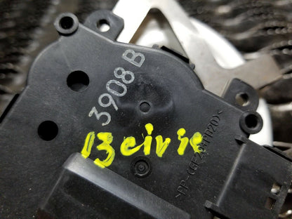 13 14 15 Honda Civic Sedan HVAC AC Heater Blend Door Actuator Flap Motor OEM 89k