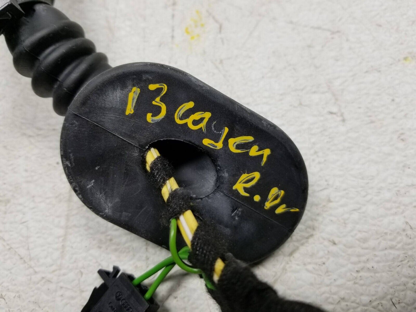 2011 - 2014 Porsche Cayenne Rear Left Driver Side Door Wire Harness OEM