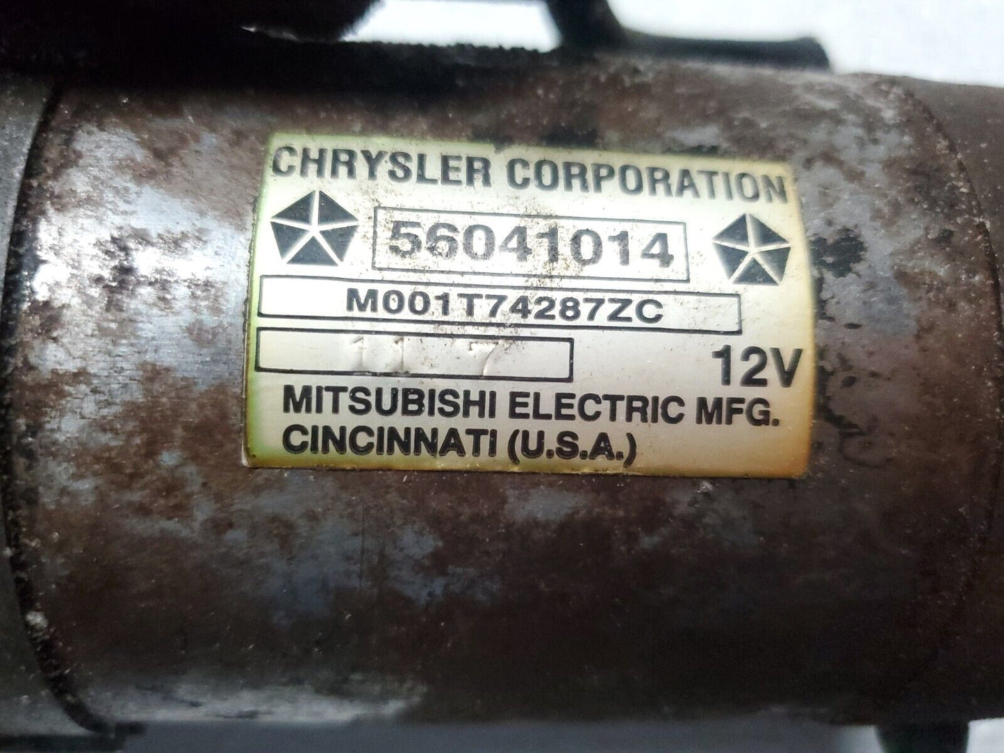96 97 98 Jeep Grand Cherokee Starter Motor OEM