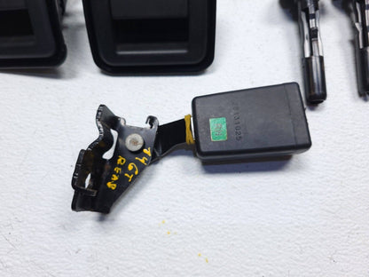 14 15 16 17 Hyundai Elantra Gt Rear Seat Lock Release W/ Trim  Guide Sleeve OEM