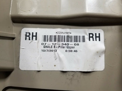 13 14 15 GMC Acadia Center Upper B Pillar Trim Right Passenger Side OEM