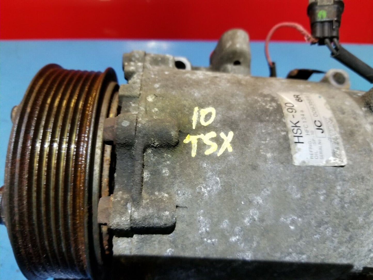 10 11 12 13 14 Acura Tsx 2.4l A/c Compressor OEM