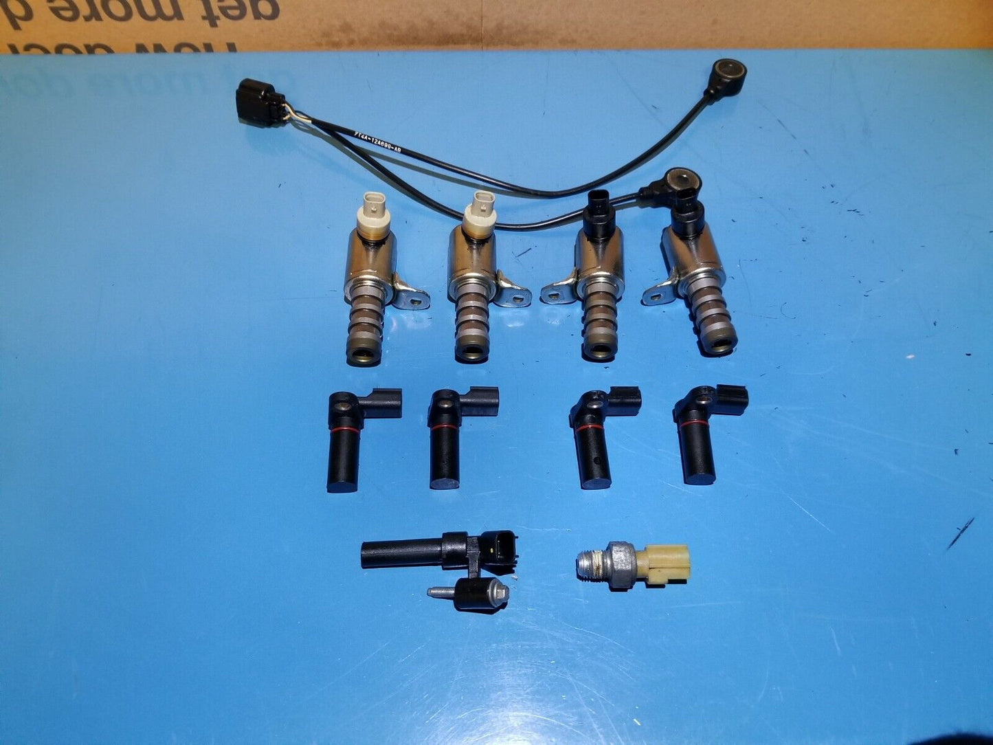 11 12 13 14 Ford Edge 3.5l Engine Sensor Vvt Knock Oil Camshaft 11pcs OEM 43k Mi