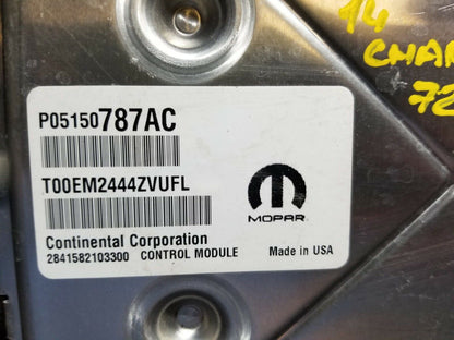 11 12 13 14 Dodge Charger Computer Brain Engine Control Ecu Ecm Ebx Modu OEM 72k