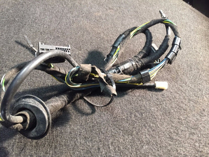 02 03 04 05 BMW 745i E65 Rear Left Driver Door Wire Harness OEM