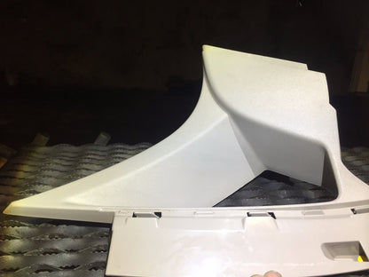 05-11 Volvo S40 Driver Side Rear Quarter Glass Window Trim Bezel Garnish OEM