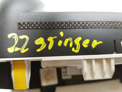 20 21 22 Kia Stinger A/c Heat Temperature Climate Control Switch OEM 312 Miles