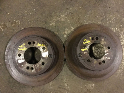 06 07 08 09 10 Hyundai Sonata 3.3l Rear Brake Disc Rotor 2pcs OEM D12
