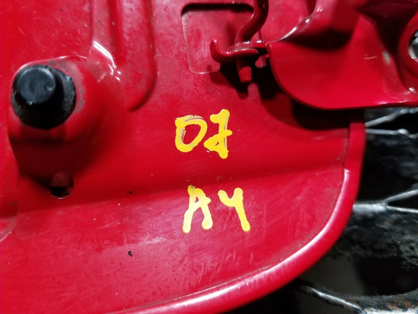 06 07 08 Audi A4 Fuel Tank Door Lid OEM (paint Code: Ly3j) 85k Miles