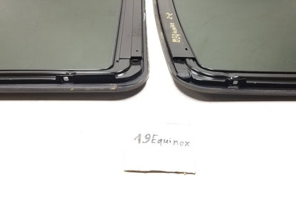 18 19 20 21 Chevrolet Equinox Sunroof Glass Front & Rear Pair OEM