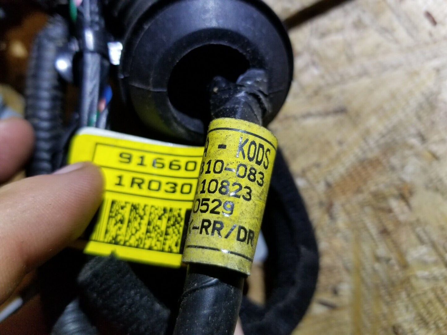 12 13 14 15 16 Hyundai Accent Rear Right Passenger Door Wire Harness OEM