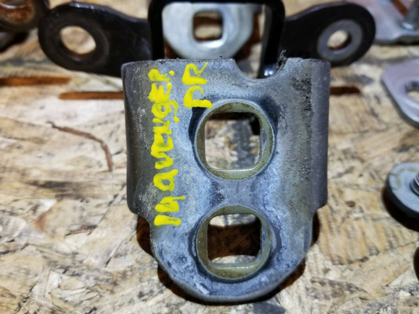 11 12 13 14 Dodge Avenger Left Driver Side Front & Rear Door Hinge W/striker OEM