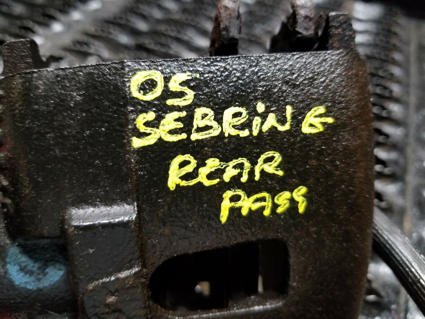 04 05 06 Chrysler Sebring Convertible Rear Passenger Side Brake Caliper OEM