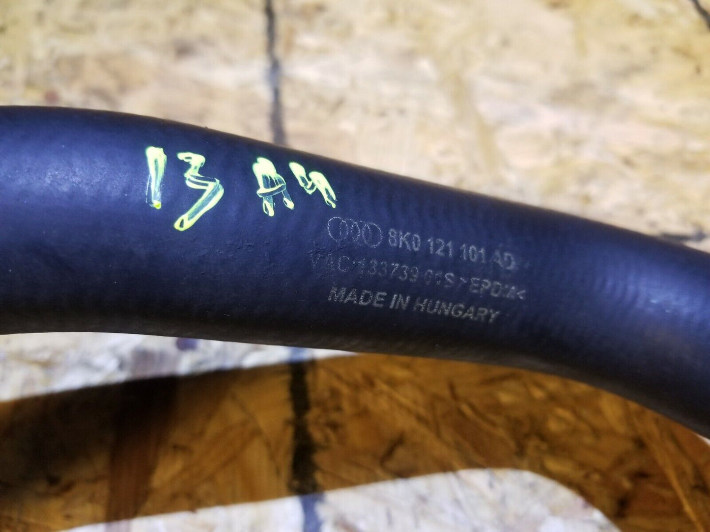 13 14 15 Audi A4 2.0l Radiator Coolant Upper Hose Tube Pipe Line OEM
