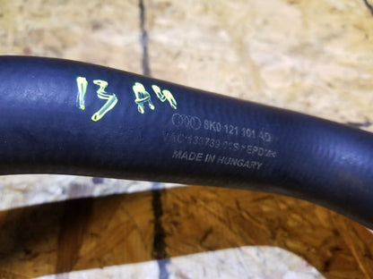 13 14 15 Audi A4 2.0l Radiator Coolant Upper Hose Tube Pipe Line OEM