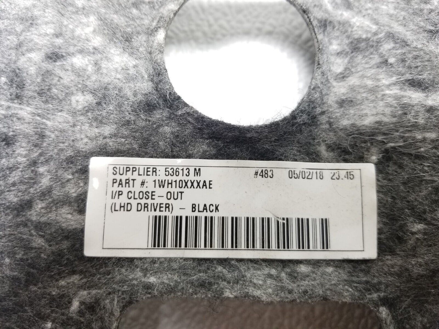 16 17 18 19 20 Dodge Durango Under Dash Left & Right Lower Trim Cover Panel OEM