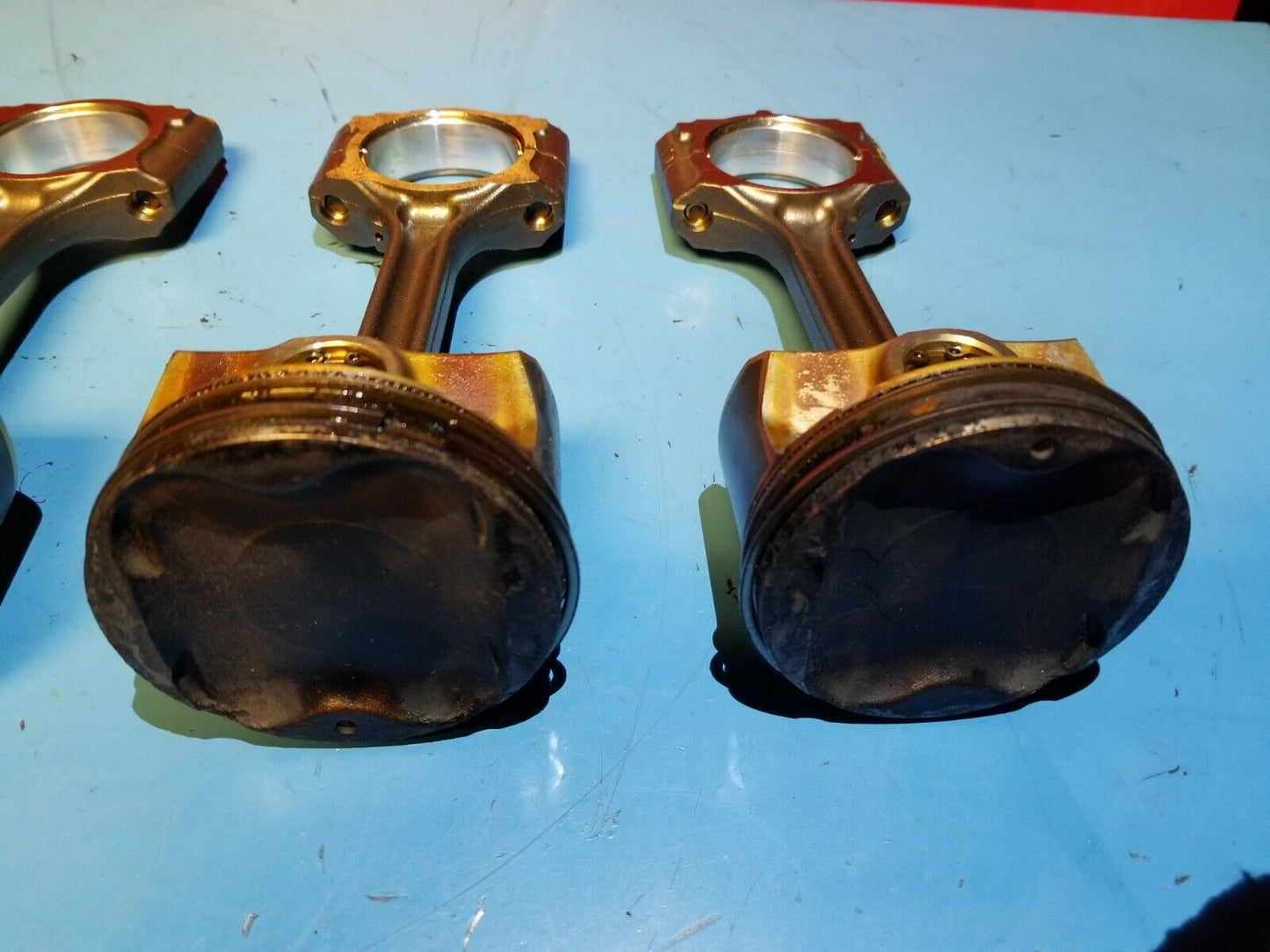 16 17 18 19 Nissan Sentra Piston & Connecting Rod 4pcs (size: Std) OEM 49k Miles