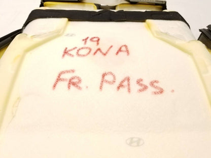 18-21 Hyundai Kona Front Seat Lower Cushion Right Passenger Side OEM 29k Miles