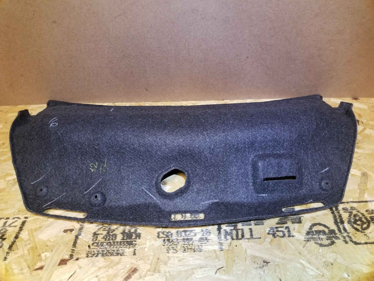 09 10 11 14 Acura Tl Trunk Lid Interior Liner Trim Cover OEM