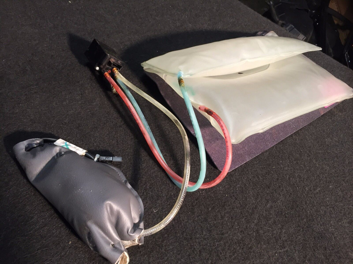 02 03 04 05 BMW 745i E65 Front Right Passenger Seat Lumbar Support Pad OEM