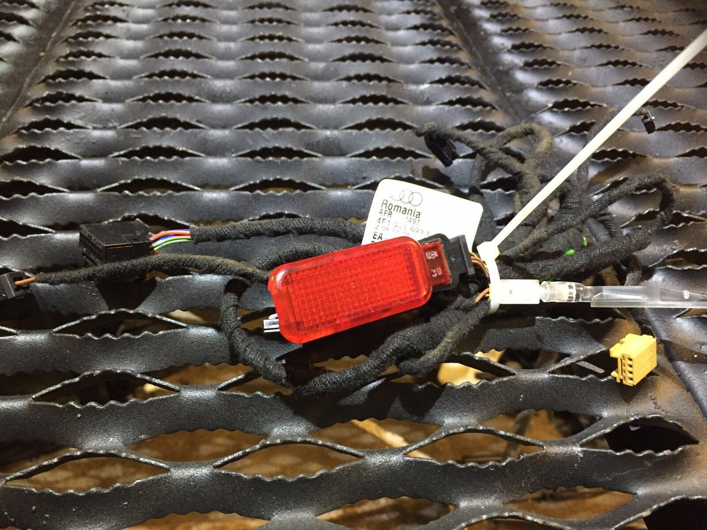 05 06 07 08 Audi A6 C6 Rear Left Driver Side Door Wire Harness OEM