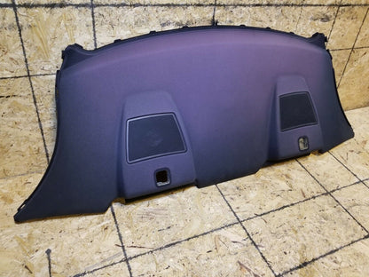 06 07 08 09 10 BMW 650i E63 Rear Window Parcel Shelf Panel Trim W/ Speakers OEM