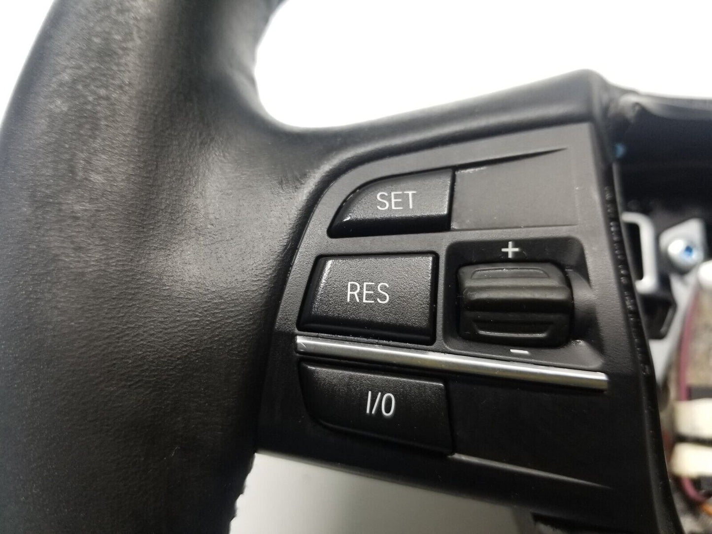 09 10 11 12 BMW 750li Steering Wheel Black Leather OEM