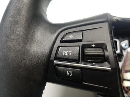 09 10 11 12 BMW 750li Steering Wheel Black Leather OEM
