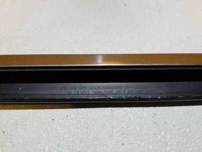 07 08 09 10 Chrysler Sebring Rear Pass Door Window Belt Seal Trim Molding OEM