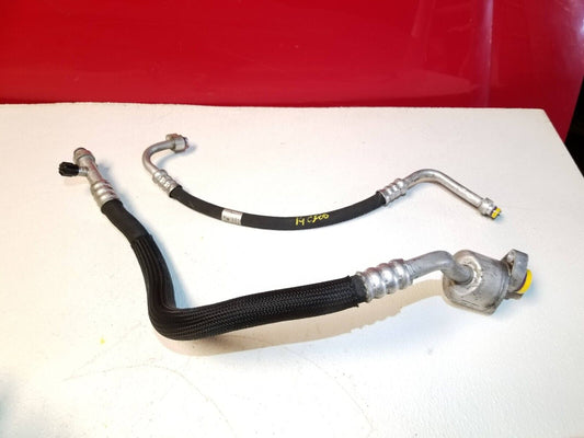 13 14 Mercedes-benz C300 AC Suction Hose Line Pipe 2pcs  OEM