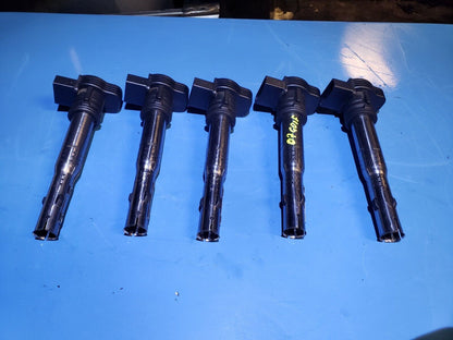 06 07 08 09 Volkswagen Golf Rabbit 2.5l Ignition Coil 5pcs 07k905715f OEM