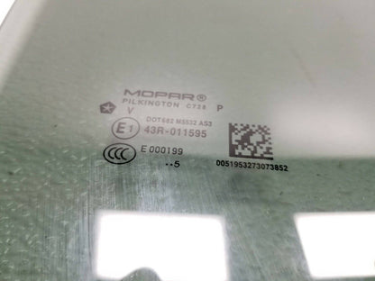 15 16 17 Jeep Renegade Rear Right Passenger Side Door Window Glass OEM 62k Miles