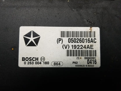 2006 - 2010 Jeep Grand Cherokee Park Brake Assist Control Module 05026016ac OEM