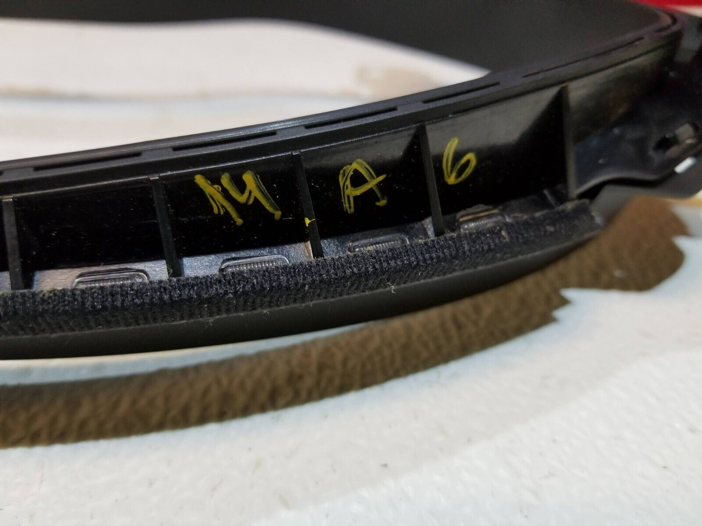 12 13 14 15 Audi A6  Instrument Panel Speedometer Cluster Bezel Cover  OEM