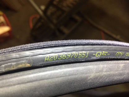 03 04 05 Mercedes W203 Coupe Right Pass Side Door Weatherstrip Seal OEM