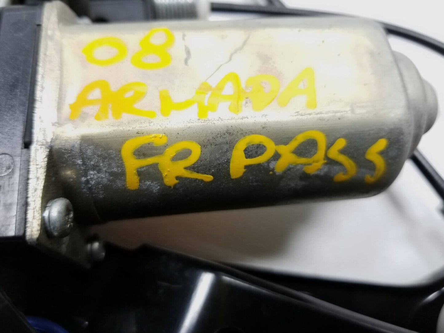 2006-2012 Nissan Armada Front Window Regulator Motor Right Pass Side OEM