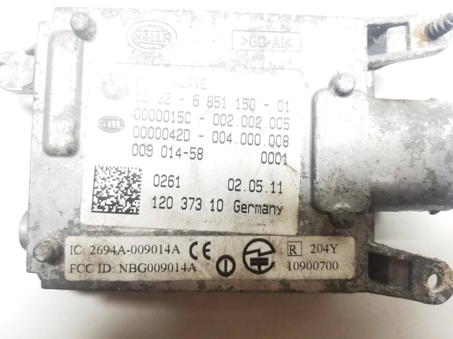 09 10 11 12 BMW 750li Rear Lane Departure Slave Sensor Module Pair OEM