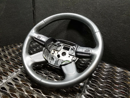 13 14 15 Audi A4 Steering Wheel Black Leather OEM